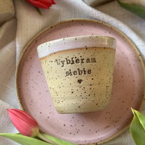 Kubek/czarka z intencją "Wybieram siebie"