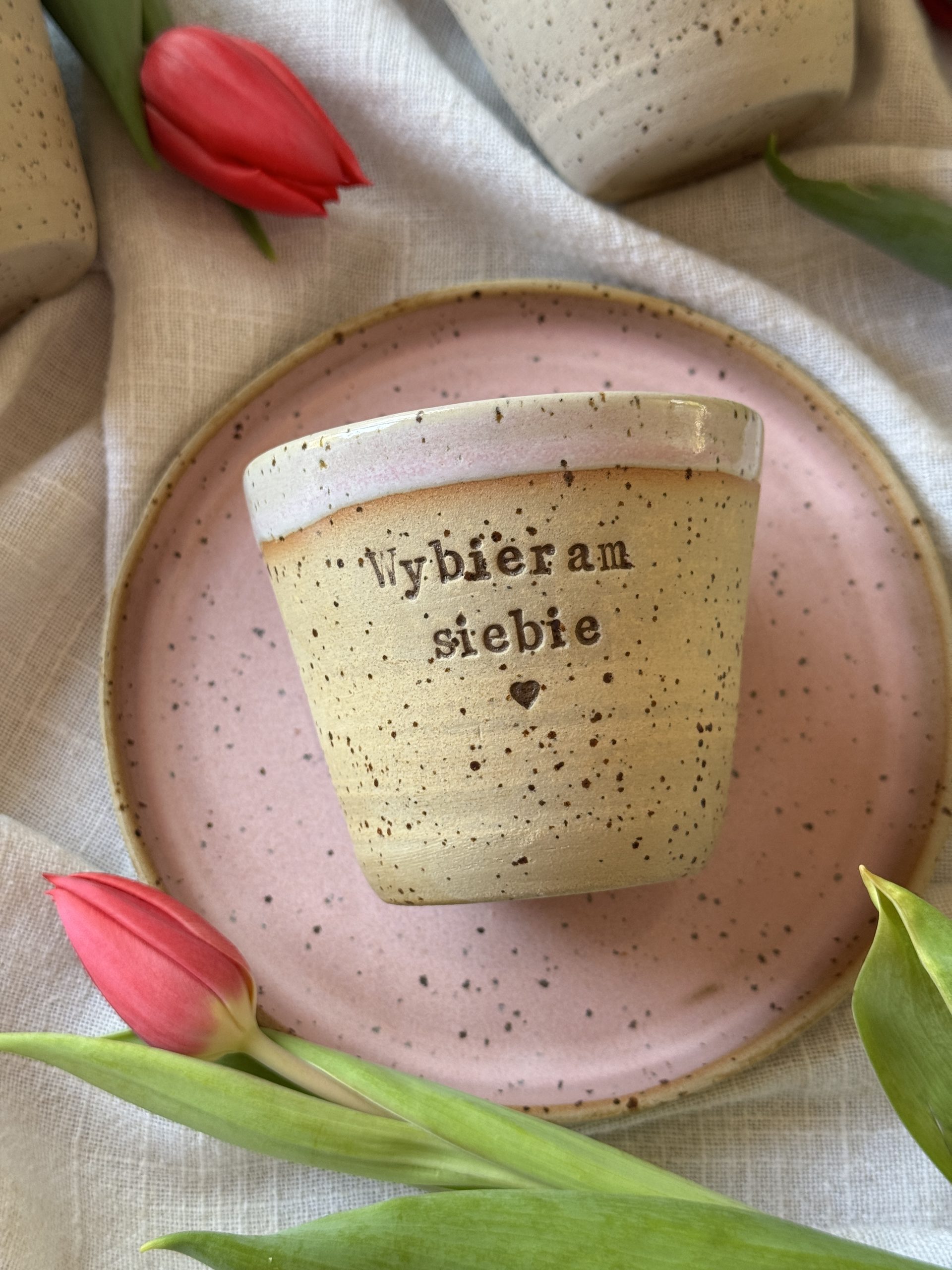 Kubek/czarka z intencją "Wybieram siebie"