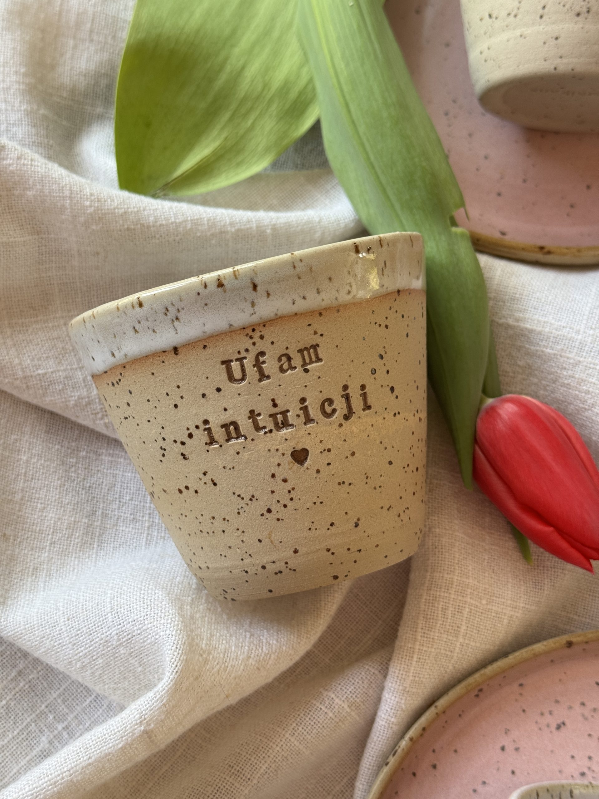 Kubek/czarka z intencją "Ufam intuicji"