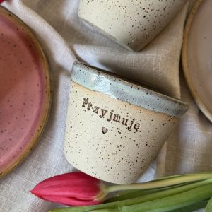 Kubek/czarka z intencją "Przyjmuję"