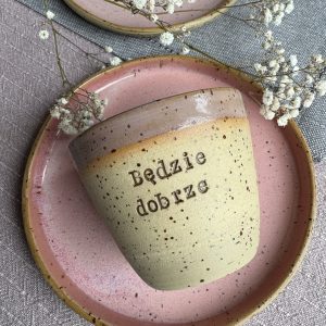 Kubek/czarka z intencją "Będzie dobrze"