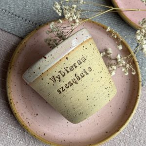 Kubek/czarka z intencją "Wybieram szczęście"